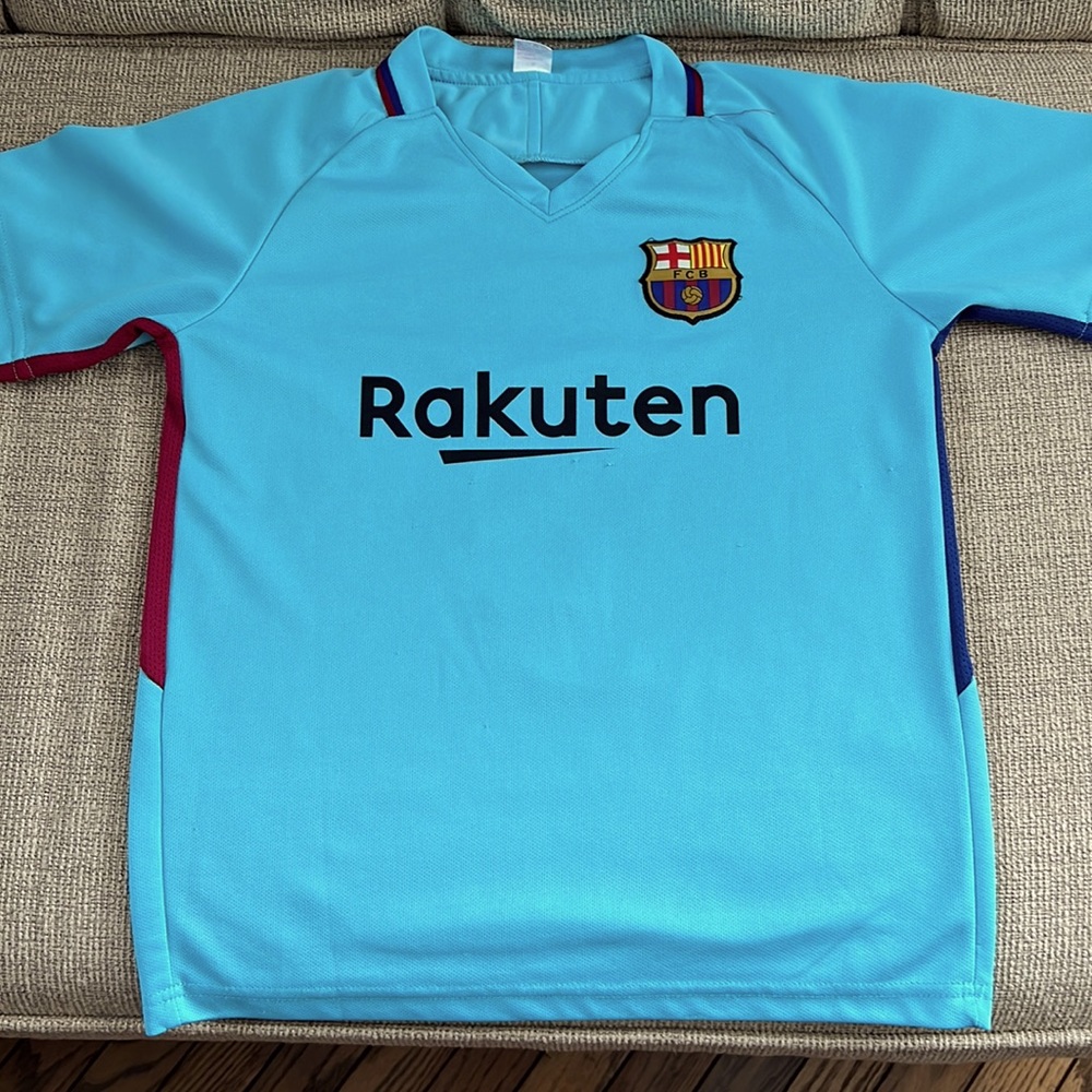 Barca away Suarez #9 kids jersey